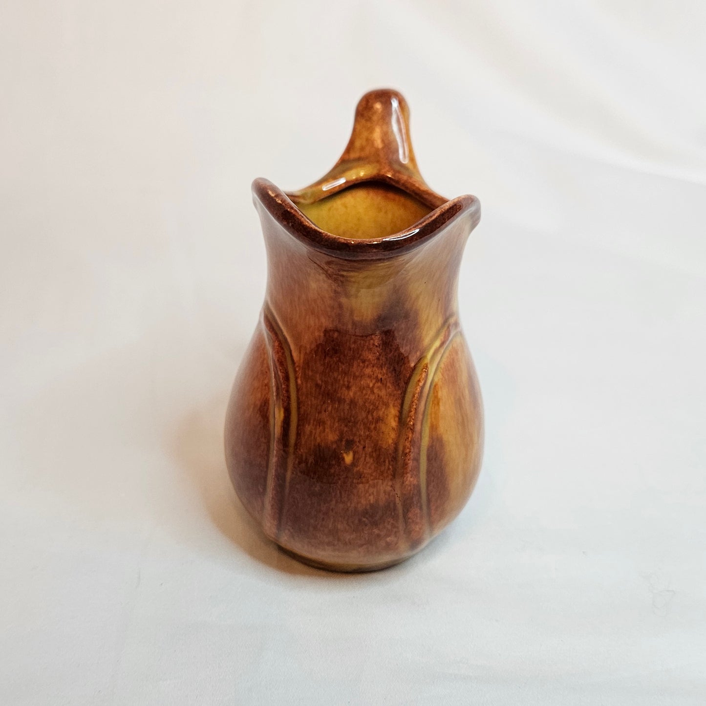 Vintage Niloak small creamer pitcher, 1940s