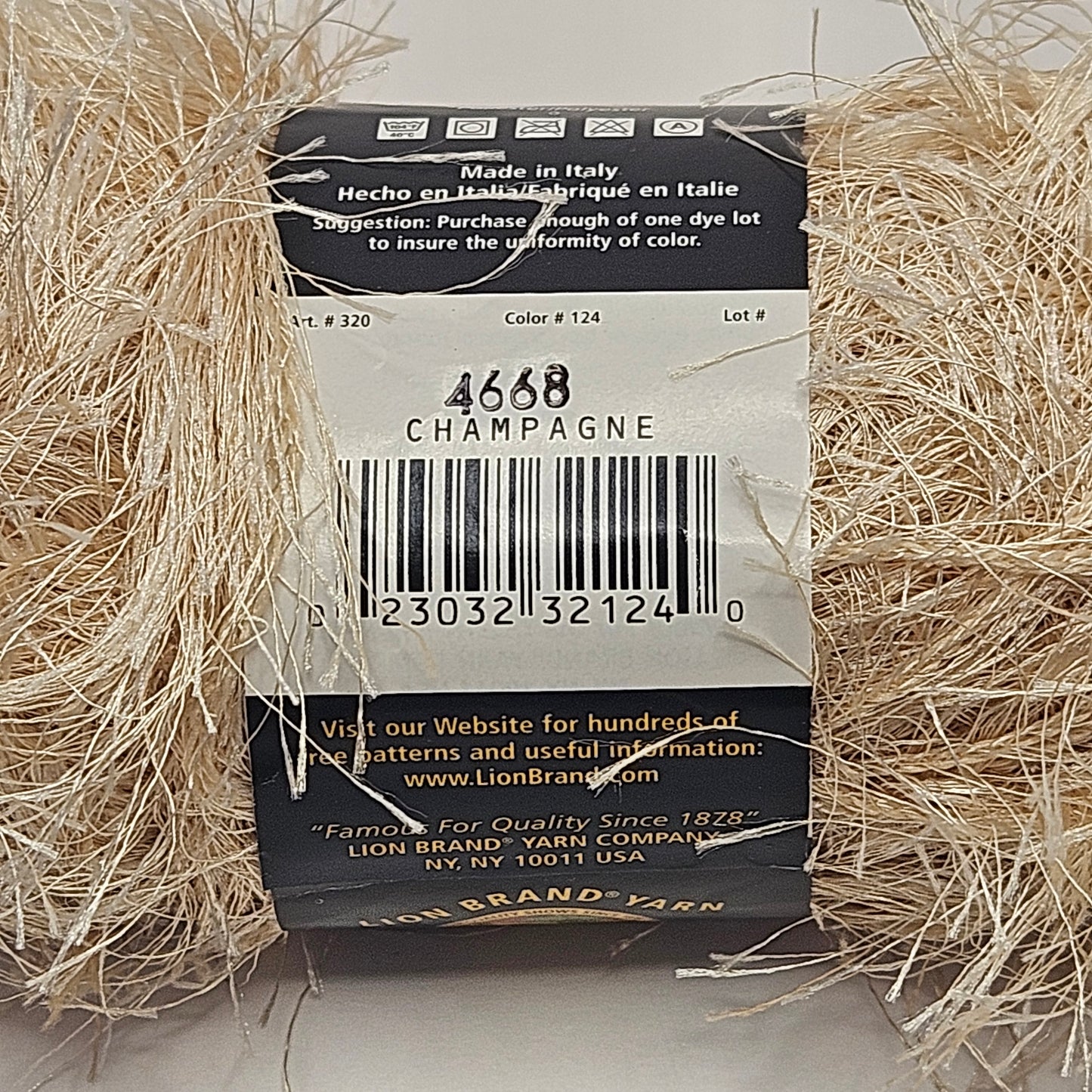 Lion Brand Fun Fur Yarn 100% Polyester, Bulky, multiple colors