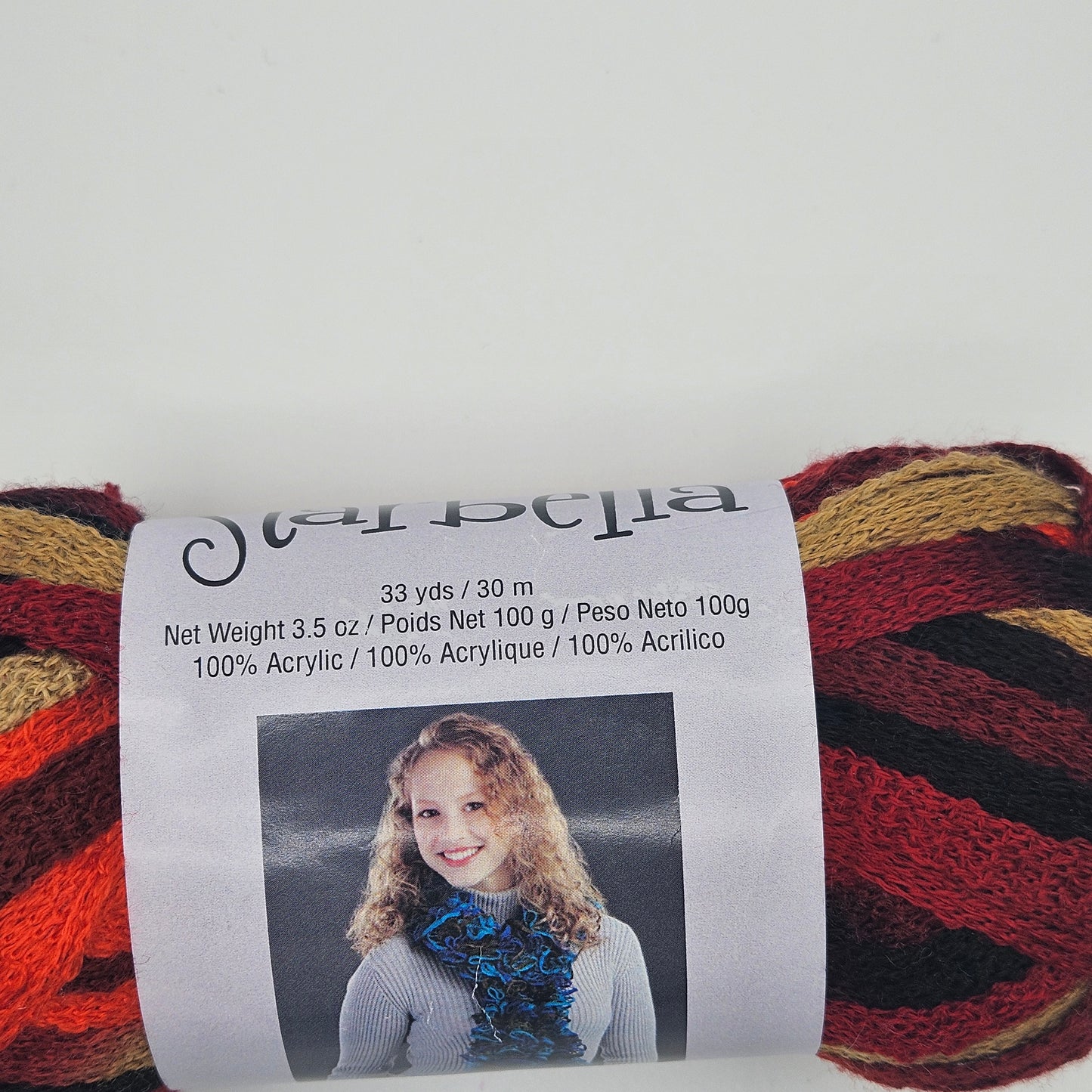 Starbella Ruffled Scarf Yarn  --  variety of colors