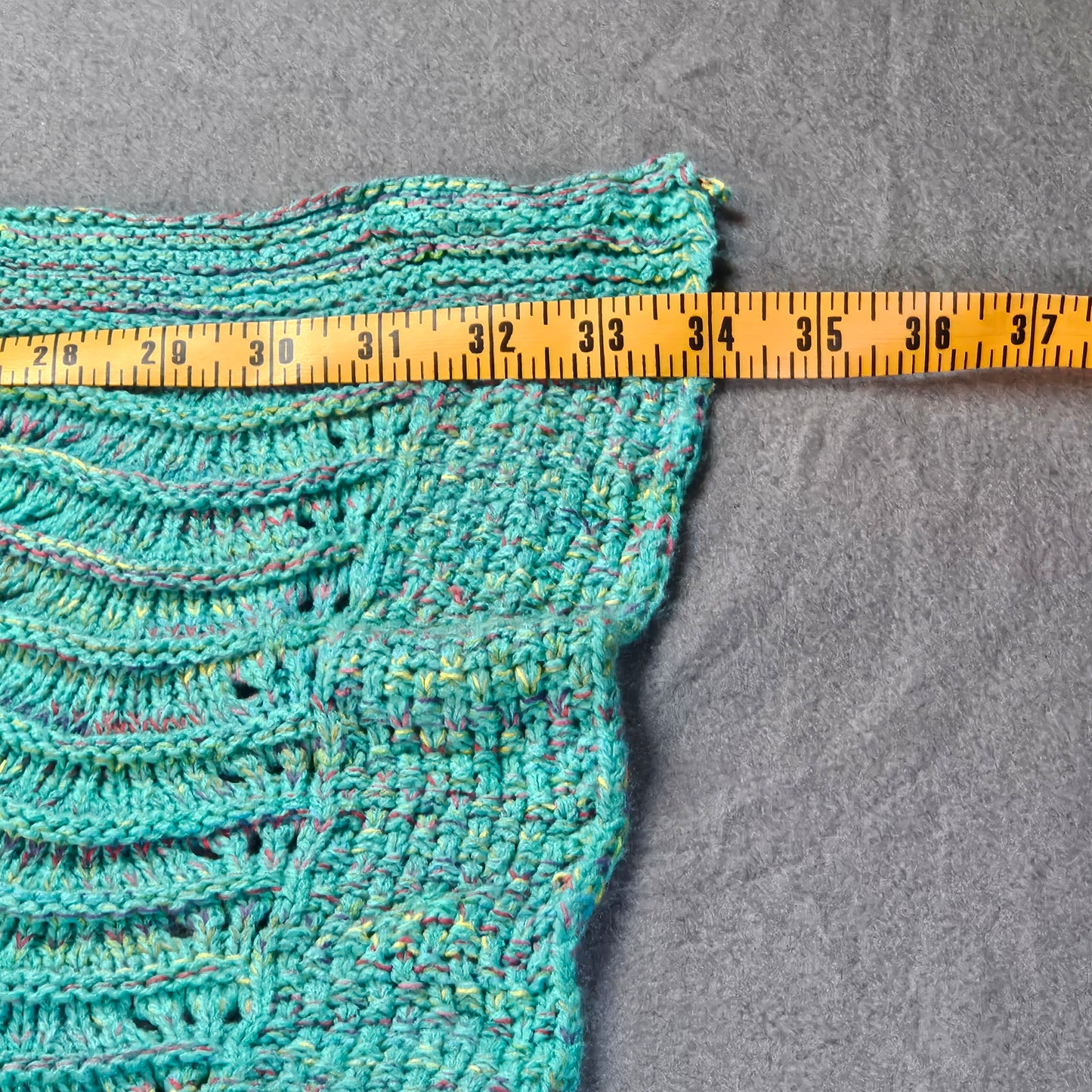 Children's Mermaid tail blanket in a soft acrylic yarn.
