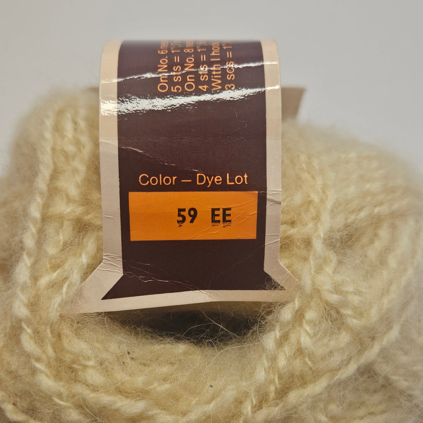 Kitten Yarn by Reynolds, Vintage, 84%Acrylic 16%Wool, 10 Skeins