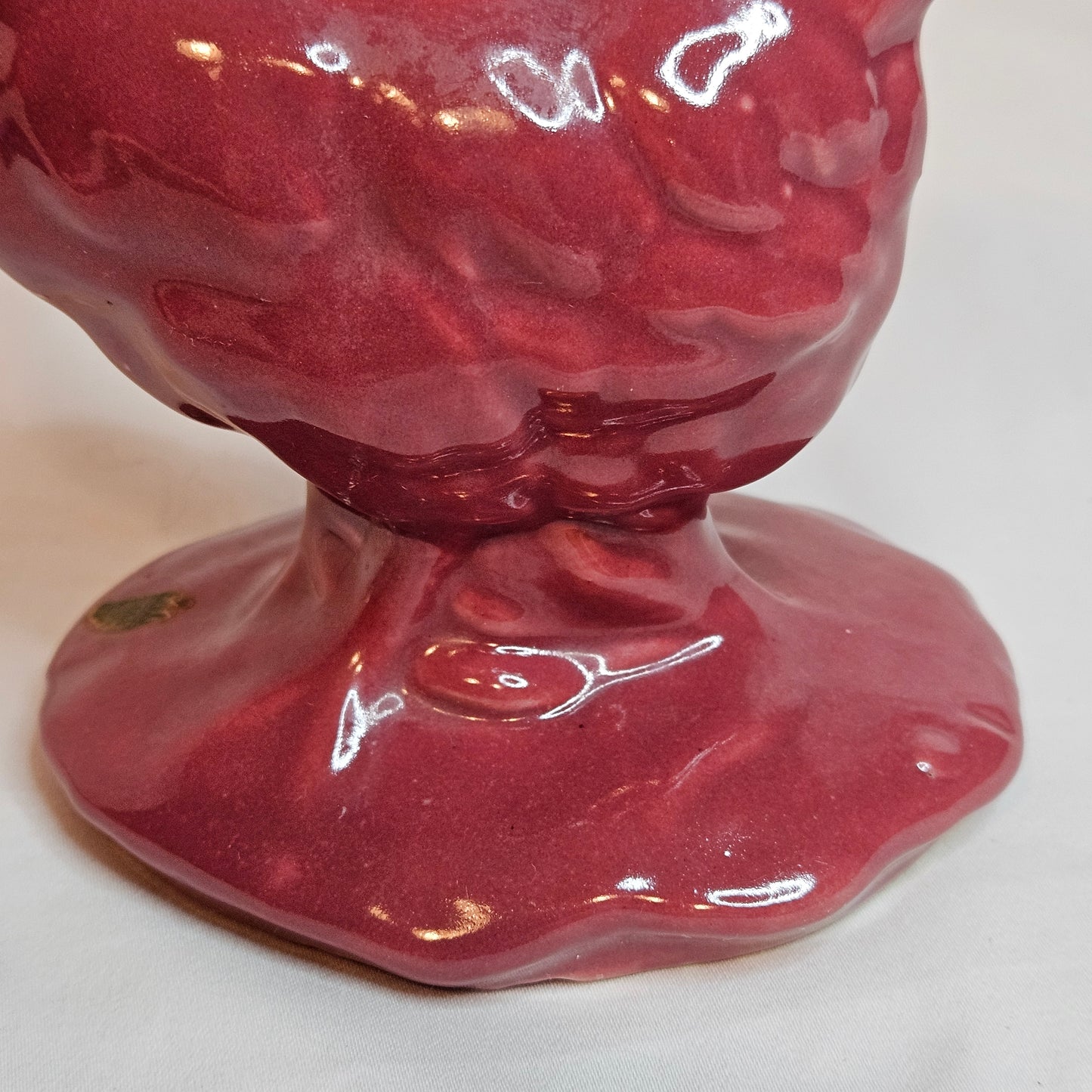 Niloak Pottery vintage Rooster, 6 1/2 inches tall