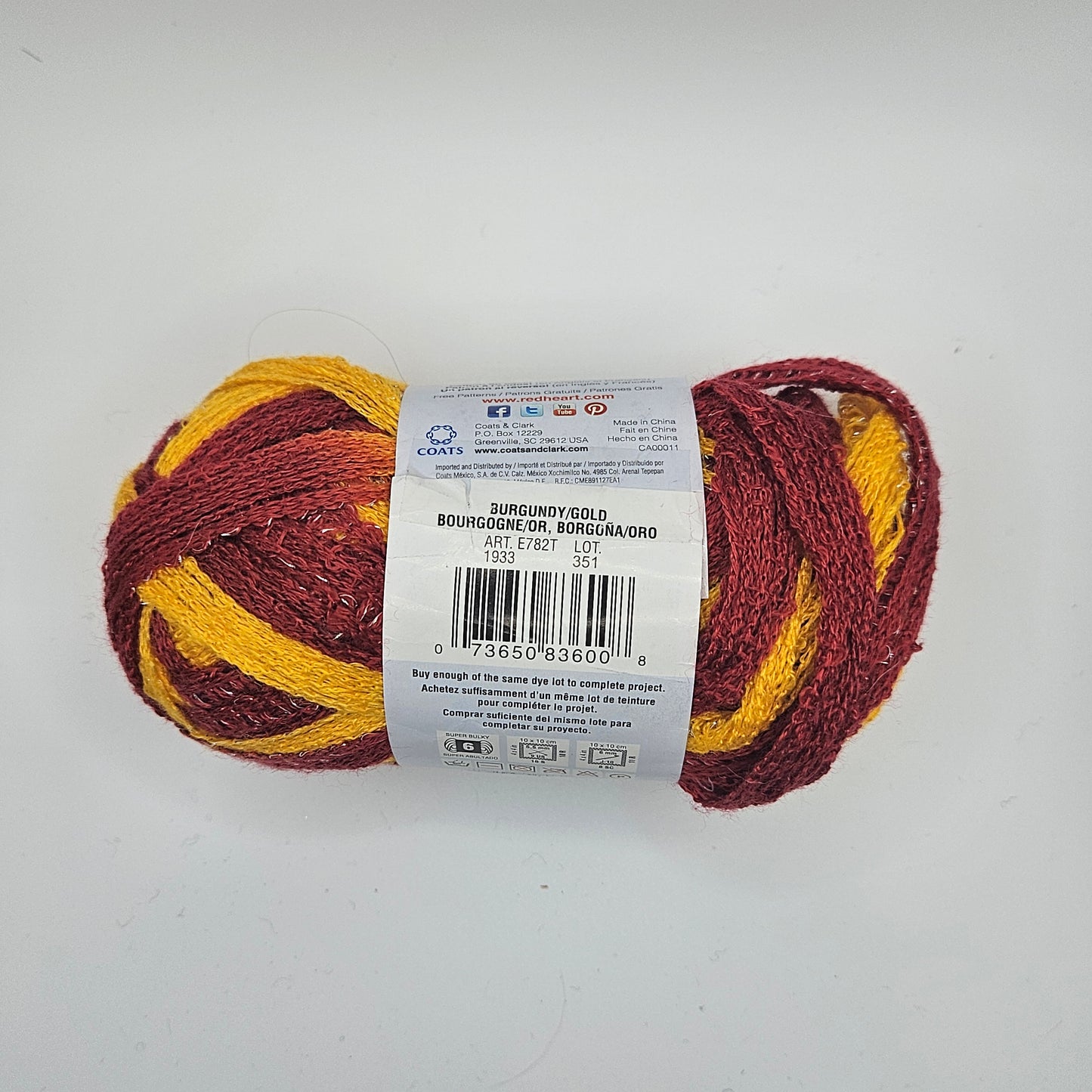 RED HEART BOUTIQUE Sashay Scarf Yarn - Super Bulky, various colors available