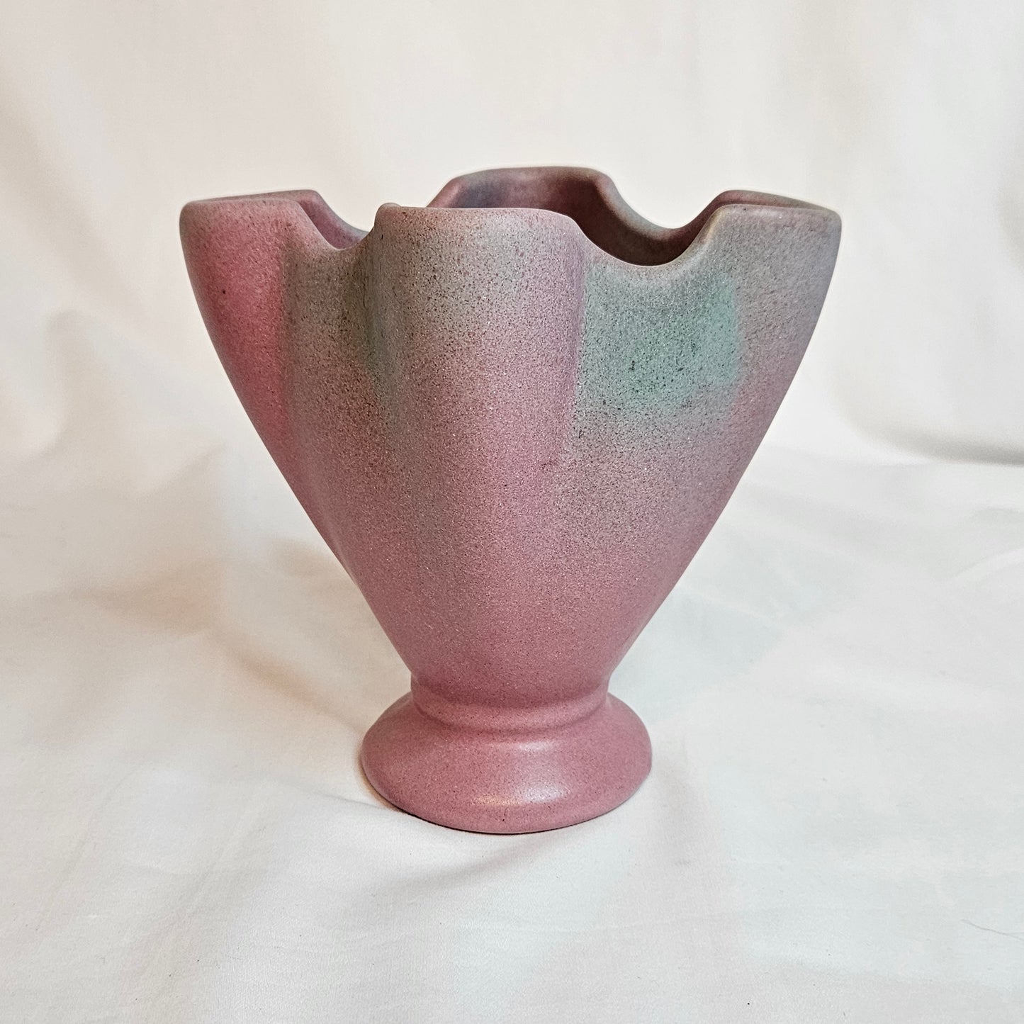 Vintage Hywood by Niloak vase, 1935, Ozark Dawn II Matte