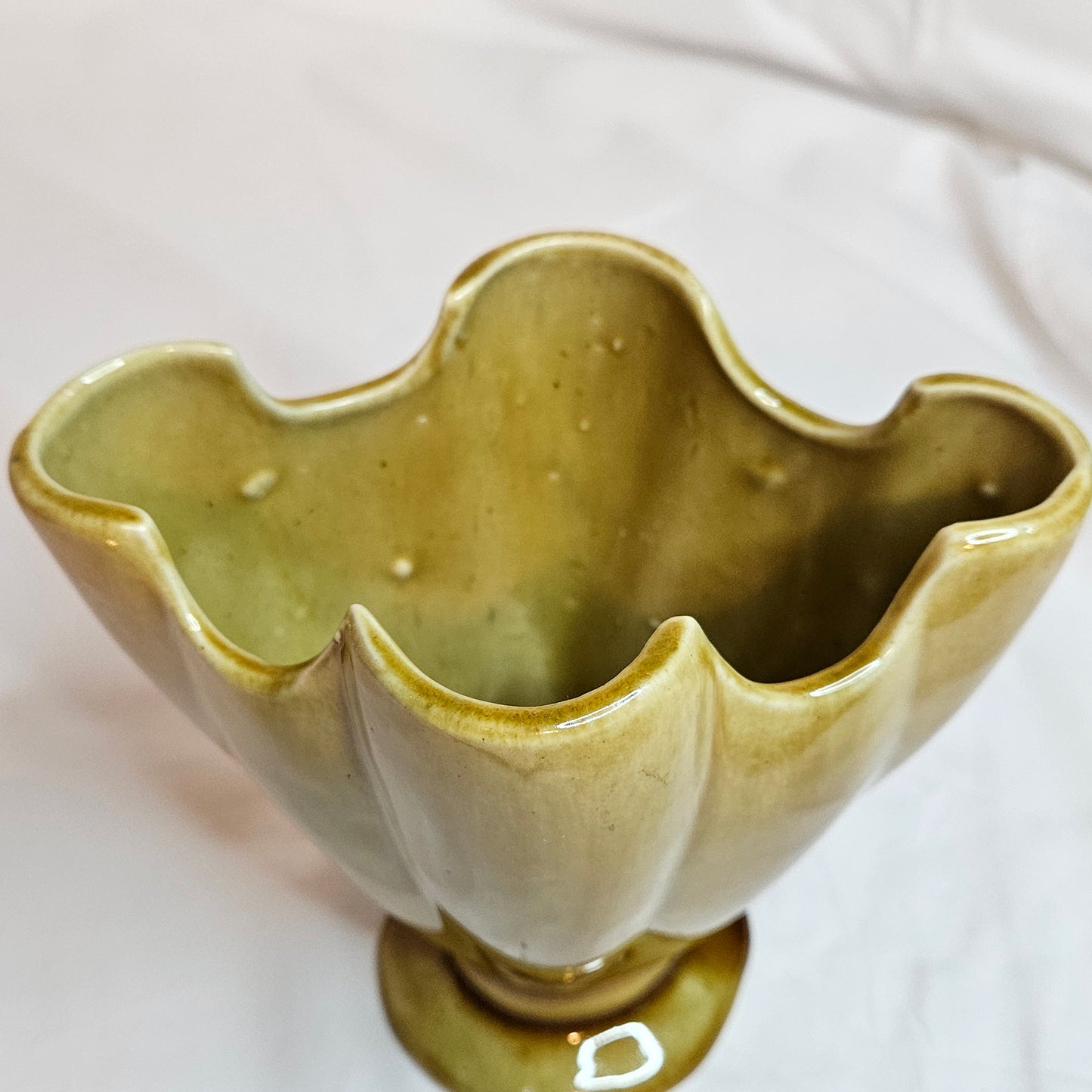 Vintage Niloak for Victory vase, made during WWII