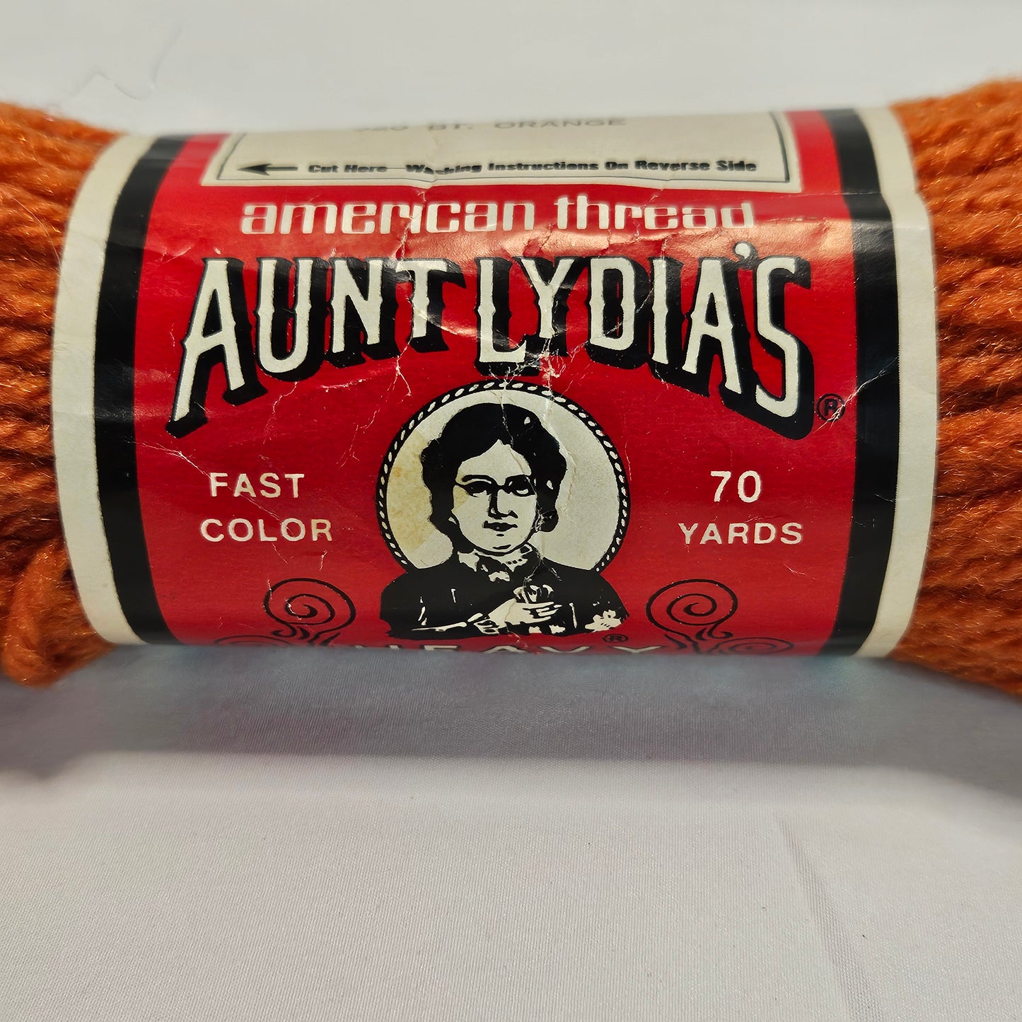 Vintage Aunt Lydia's Heavy Rug Yarn, various colors, lot of 6 skeins