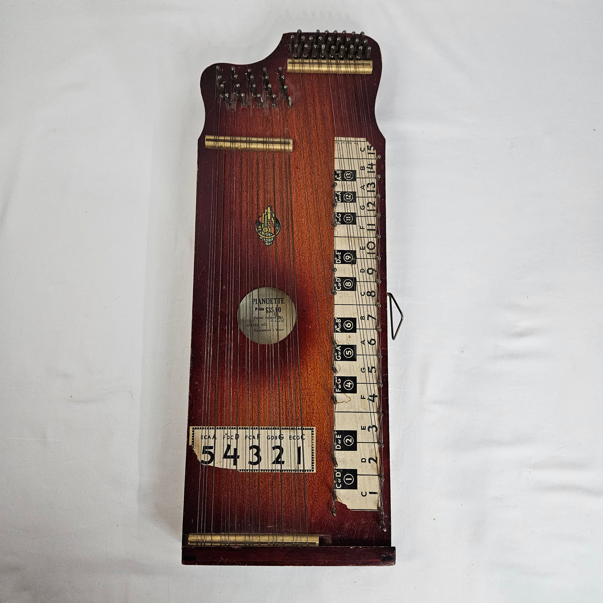 Vintage Pianoette, Form 3C, no bow,