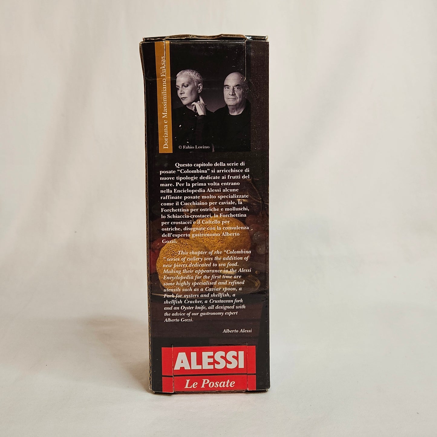 Alessi Oyster Knife, Colombina Fish Collection,